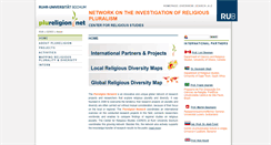 Desktop Screenshot of plureligion.net